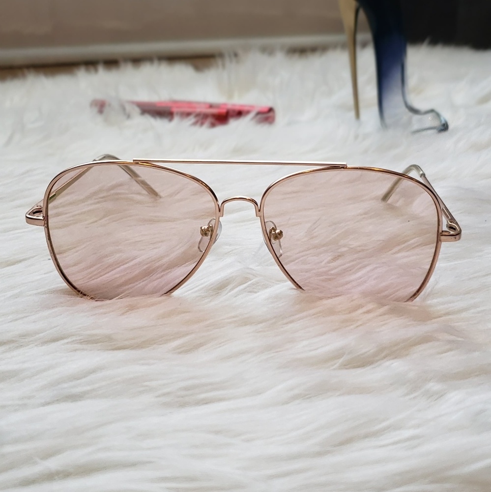 Rose Gold Sunglasses - Picture 1 of 5